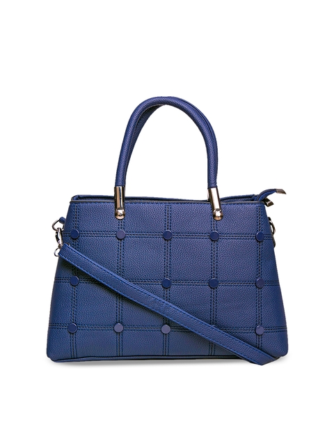 LEGAL BRIBE Blue Solid Handheld Bag