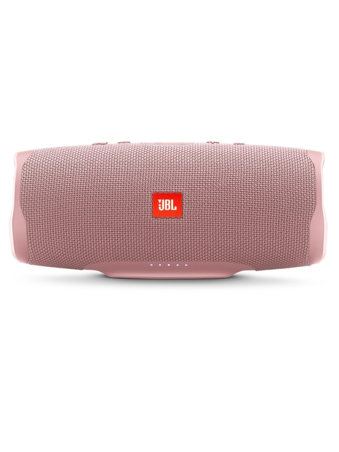 JBL Unisex Pink Charge 4 Powerful Portable Speaker with Built-in Powerbank