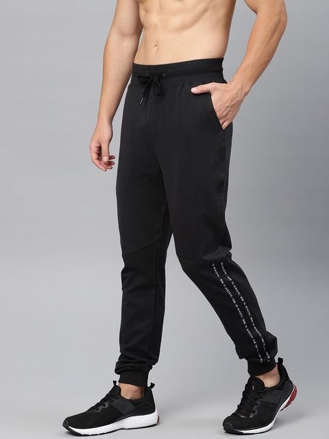 Buy HRX Active By Hrithik Roshan Grey Solid Joggers - Track Pants for Men  2073244 | Myntra