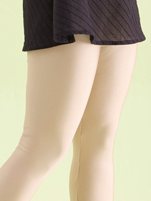 Go Colors Women Gold-Toned Solid Ankle-Length Leggings - Image 5