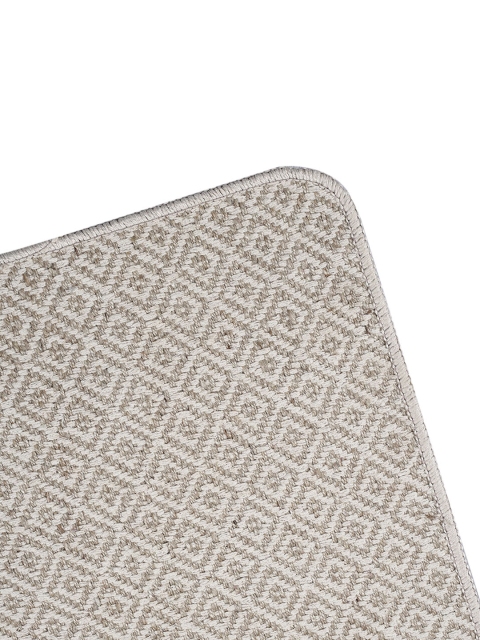 Saral Home Beige Handloom Geometric Runner - Image 5