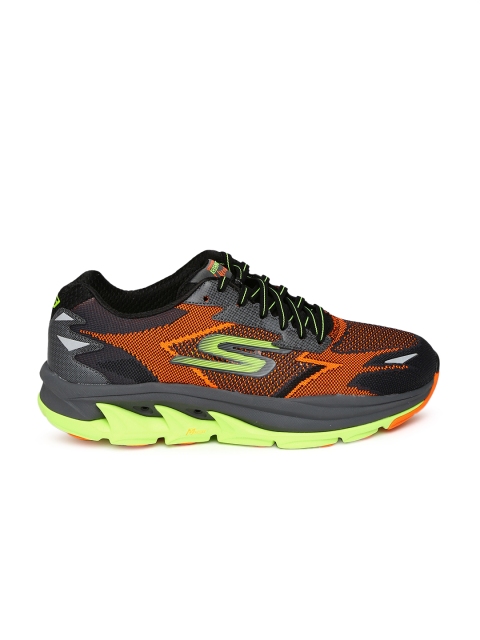 skechers go run 3 mens orange