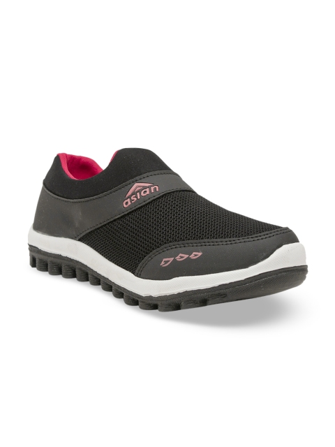 ASIAN Women Black Running Shoes