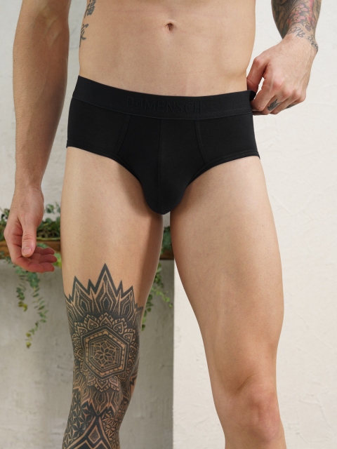 DaMENSCH DEO-SOFT Solid Premium Egyptian Cotton-Modal Blend Briefs - Image 4