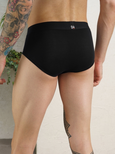 DaMENSCH DEO-SOFT Solid Premium Egyptian Cotton-Modal Blend Briefs - Image 5