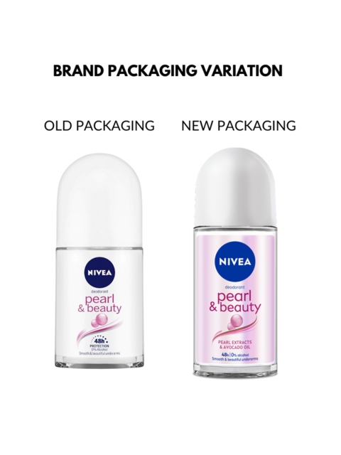 NIVEA Women Pearl & Beauty Roll-On Deodorant 50 ml - Image 2
