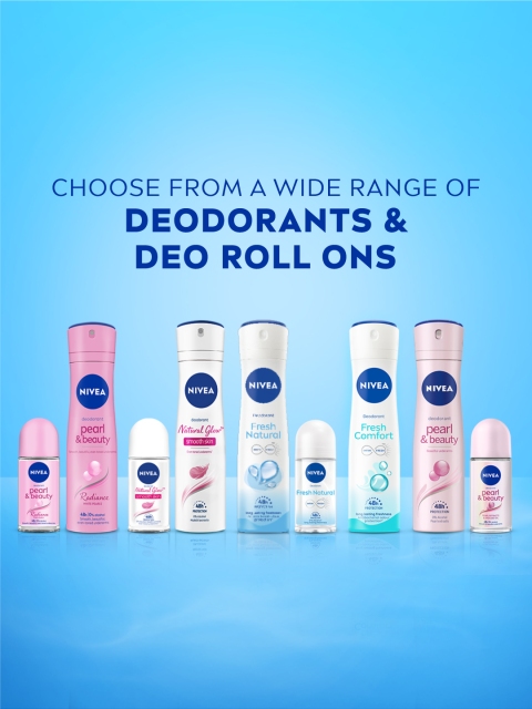 Nivea Women Set of 2 Fresh Natural Roll-On Deodorant - Image 7