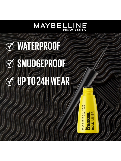 Maybelline New York Colossal Bold Liner - Black - 3ml - Image 4