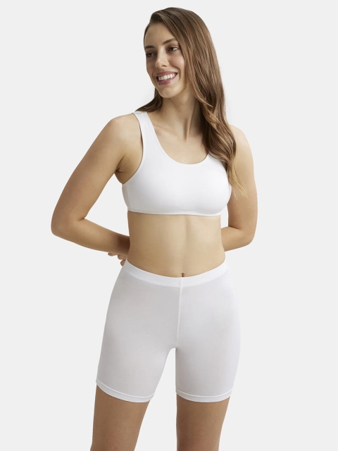 Jockey Super Combed Cotton Stretch StayFresh Slip On Crop Top-1582 - Image 6