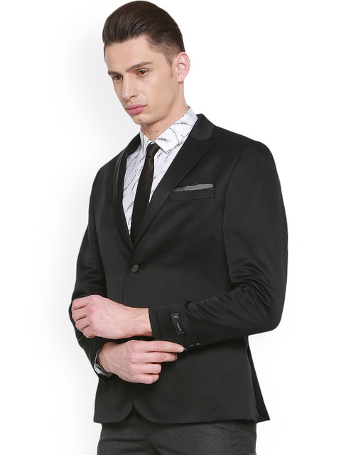 Vdot Men Black Formal Suit - Image 3