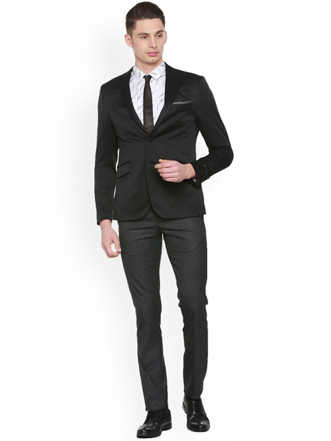 Vdot Men Black Formal Suit - Image 5