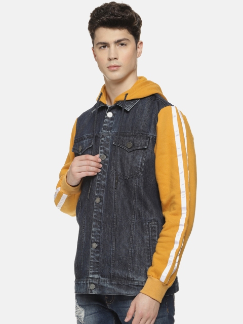 Campus Sutra Men Charcoal Solid Jacket - Image 3
