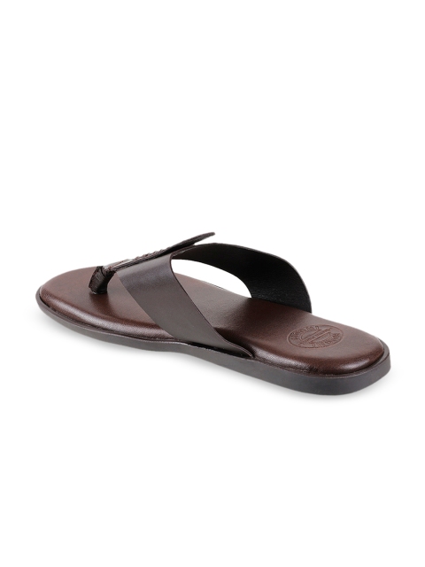 Mochi Men Brown Comfort Sandals - Image 2