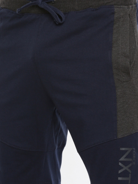 Force NXT Men Pack Of 2 Super Combed Cotton Bermuda Sports Shorts - Image 6