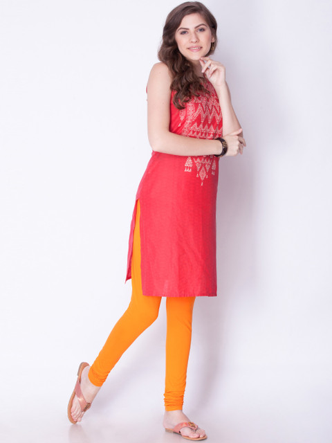 Dollar Missy Women Cotton Super Soft Full Length Churidar Leggings - Image 4