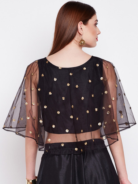 studio rasa Women Embroidered Crop Top - Image 4
