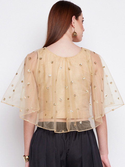 studio rasa Women Embroidered Crop Top - Image 4