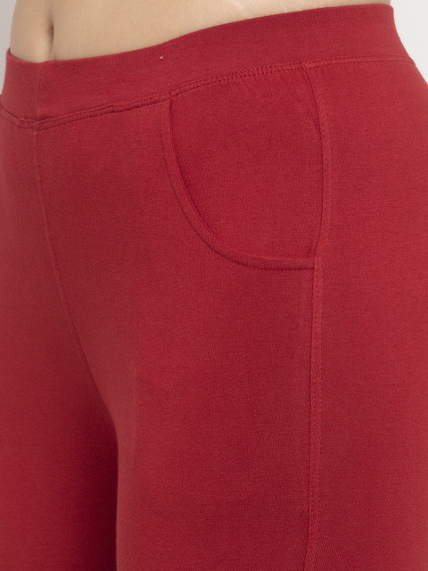 TAG 7 Women Pack Of 2 Solid Leggings - Image 6