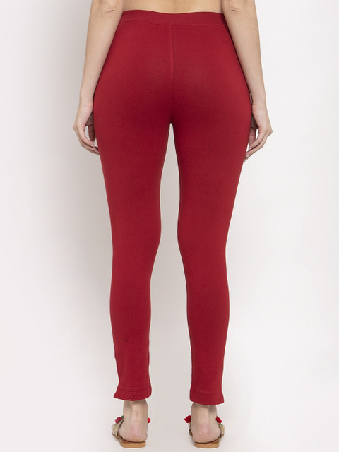 TAG 7 Women Pack Of 2 Solid Leggings - Image 3