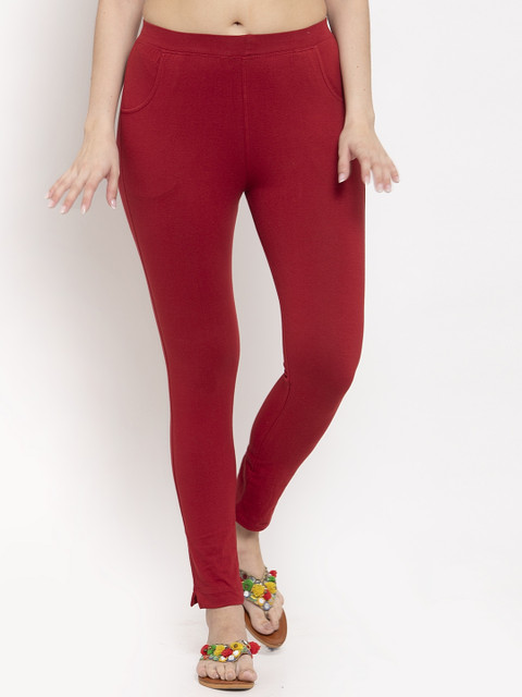 TAG 7 Women Pack Of 2 Solid Leggings - Image 2