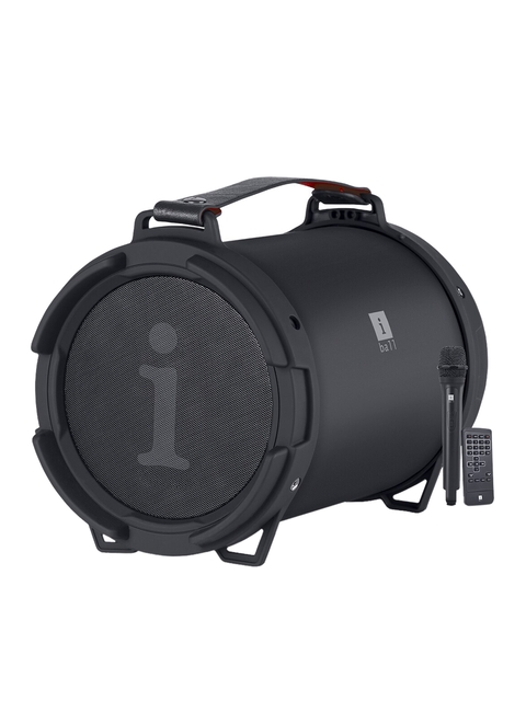 iBall Black Karaoke Barrel Bluetooth Speaker