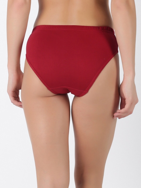 Dollar Lehar Super Combed Cotton Women Solid Hipster Panty - Pack of 5 - Assorted - Image 5