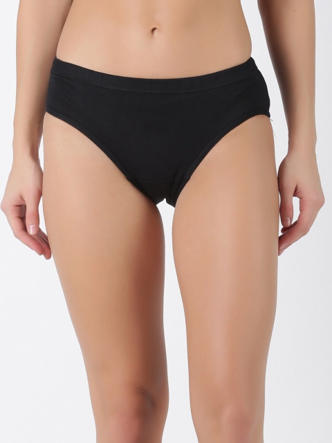 Dollar Lehar Super Combed Cotton Women Solid Hipster Panty - Pack of 5 - Assorted - Image 3