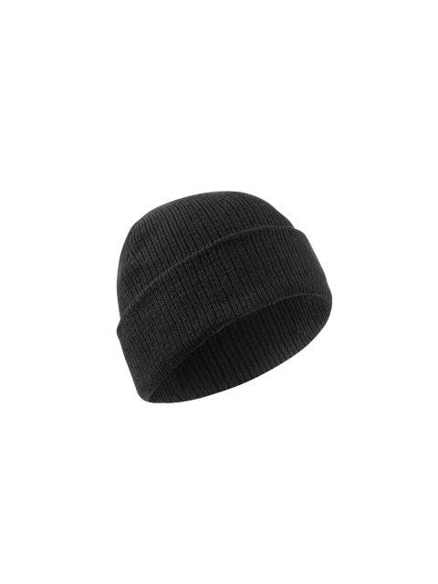 WEDZE By Decathlon Unisex Black Self Design Fisherman Beanie - Image 5