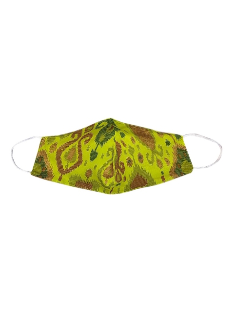 Aditi Wasan Unisex Pack of 5 Multicoloured 3-Ply Face Mask - Image 5