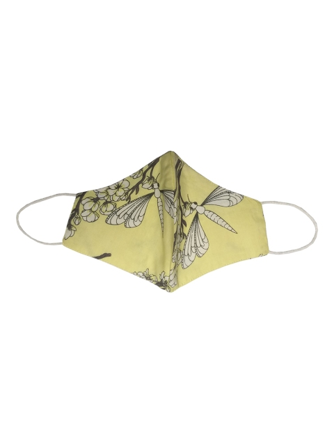 Aditi Wasan Pack Of 5 Printed Triple Layer Cotton Face Masks - Image 5