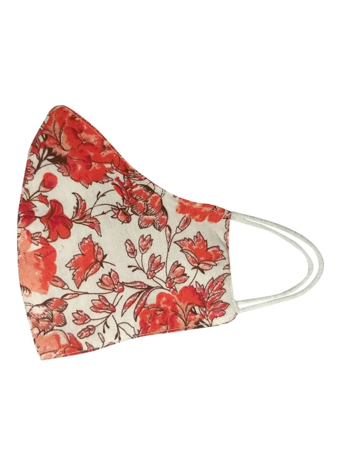 Aditi Wasan Unisex Pack of 10 Printed 3-Ply Anti-Pollution Reusable Cloth Masks - Image 4