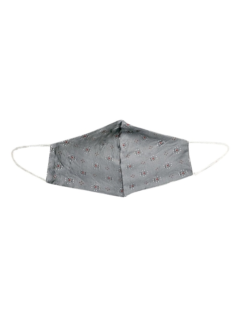 Aditi Wasan Unisex Pack of 10 Printed 3-Ply Anti-Pollution Reusable Cloth Masks - Image 5