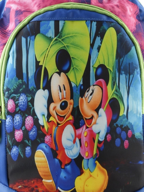 Kuber Industries Kids Multicoloured Disney Mickey & Friends Backpack - Image 5
