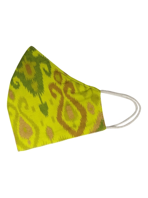 Aditi Wasan Unisex Pack of 10 Printed 3-Ply Anti-Pollution Reusable Cloth Masks - Image 3