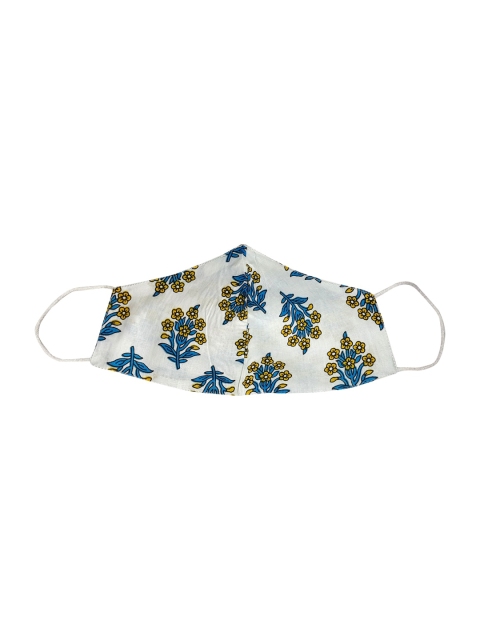 Aditi Wasan Pack Of 5 Printed Triple Layer Cotton Face Masks - Image 3