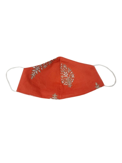 Aditi Wasan Unisex Pack of 10 Printed 3-Ply Anti-Pollution Reusable Cloth Masks - Image 6