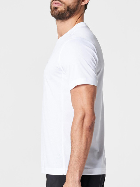 Decathlon KALENJI - Men White Round Neck Running T-Shirt - Image 3