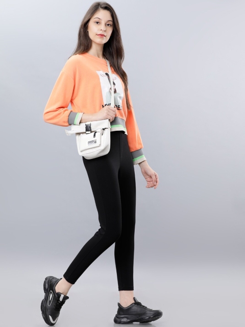 Tokyo Talkies Women Black Slim Fit Solid Regular Trousers - Image 5