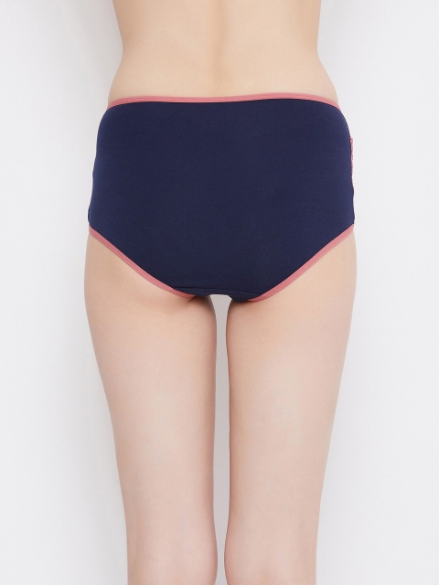 Clovia Women Solid High Waist Hipster Briefs PN3368I083XL - Image 4