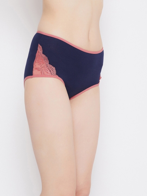 Clovia Women Solid High Waist Hipster Briefs PN3368I083XL - Image 2
