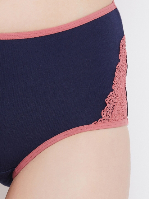 Clovia Women Solid High Waist Hipster Briefs PN3368I083XL - Image 5