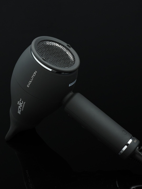 Ikonic Women Black Luxure Evolution Hair Dryer - Image 5