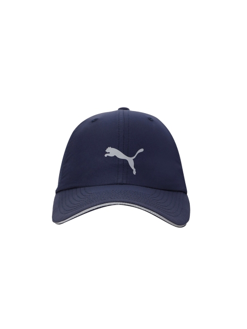 Puma Unisex Blue Solid Baseball Cap
