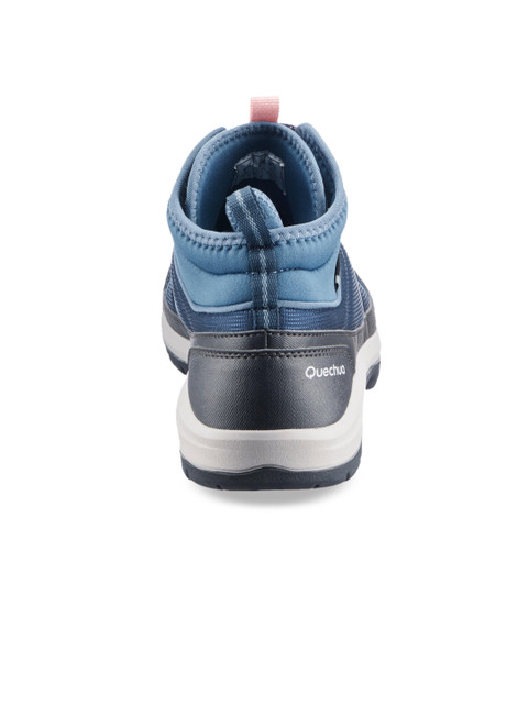 Decathlon Quechua - Women Blue Grey NH100 Waterproof Hiking Shoes - Image 5