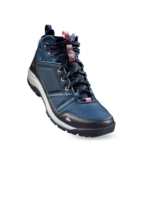 Decathlon Quechua - Women Blue Grey NH100 Waterproof Hiking Shoes - Image 6