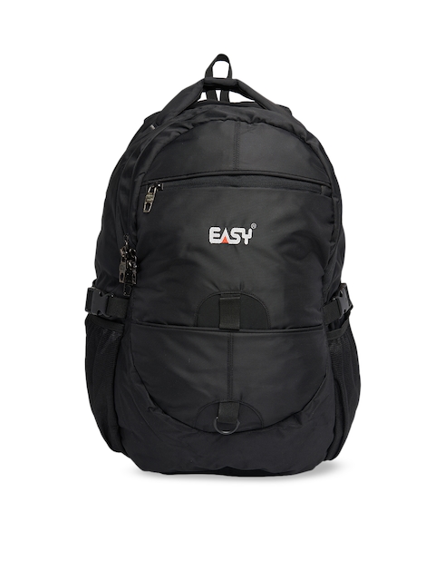 EASY Black Solid Laptop Bag