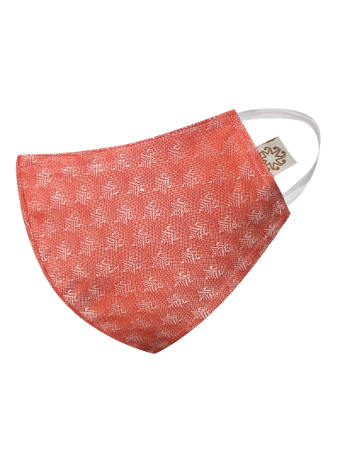 VASTRAMAY Unisex 3 Pcs Printed 3-Ply Anti-Pollution Reusable Cloth Masks - Image 3