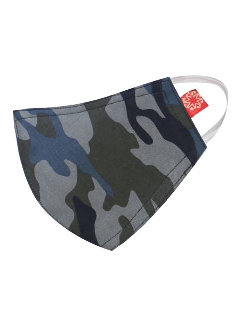 VASTRAMAY Unisex Pack of 3 Pcs Multicoloured Reusable 3-Ply Protective Outdoor Masks - Image 3