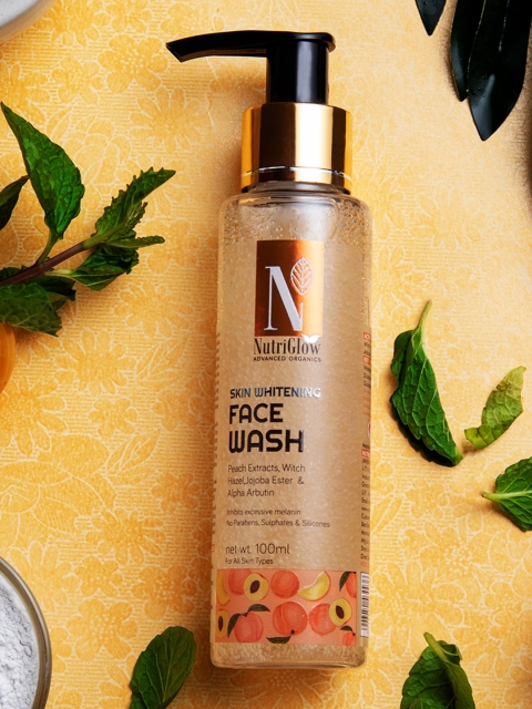 Nutriglow Advanced Organics Set of 2 Skin Whitening Face Wash