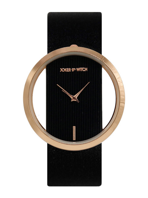 JOKER & WITCH Women Black Analogue Watch AMWW239 - Image 2